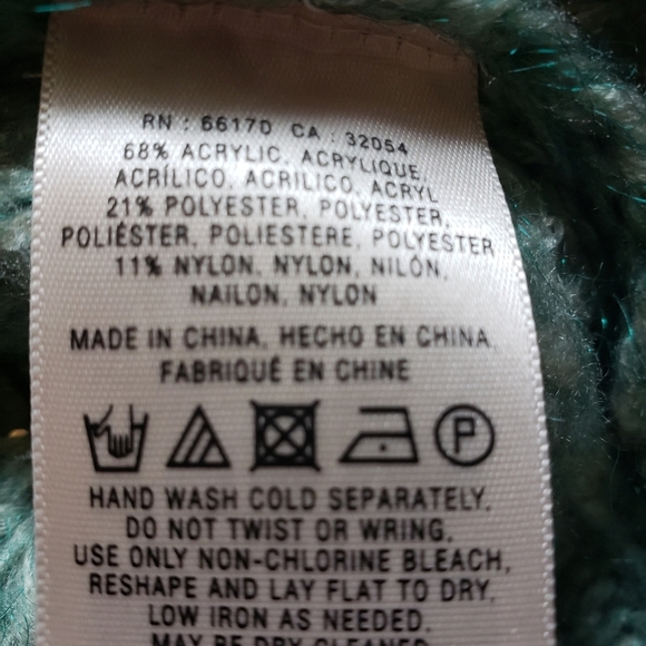 NEW Anthropologie Knitted & Knotted Hi Low Chunky Glitz Sweater Bohemian Spring - Picture 11 of 14